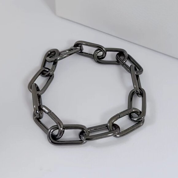 Pandora ME Link Chain Bracelet, Ruthenium-Plated 16cm (6.3in) - Picture 1 of 4